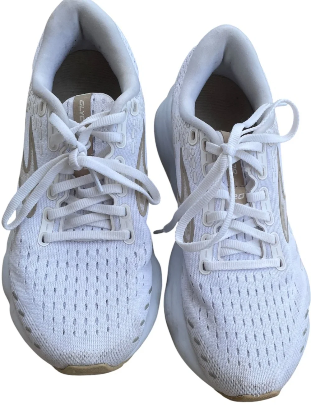 Brooks Glycerin 20 neutral running shoes white Size 7.5 - Picture 12 of 12